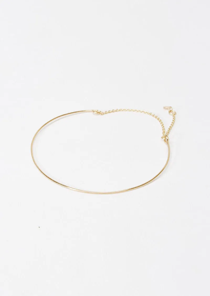 18K Gold Wire Bracelet