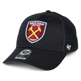 47 Brand West Ham United FC Trucker Cap - Branson MVP - Navy Blue