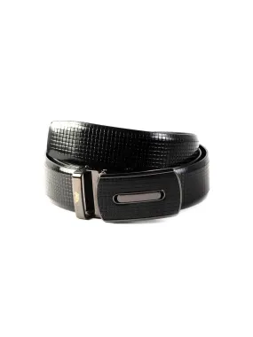 Al 502 Black Leather Belts