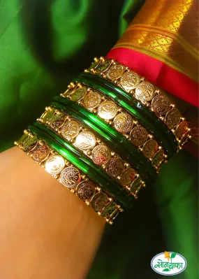 ANTIQUE COIN BANGLES