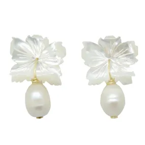 Audrey Pearl Earrings