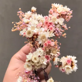 Bridal blush and ivory hair pins