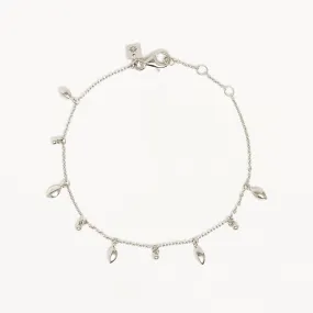 By Charlotte Live in Grace Bracelet, Silver