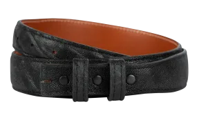 Chacon 1.25" Elephant Tapered Belt Strap - Black