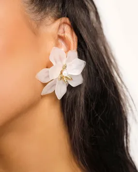 Dewdrop Dreams Flower Earrings