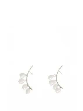 Drop Pearl Earrings