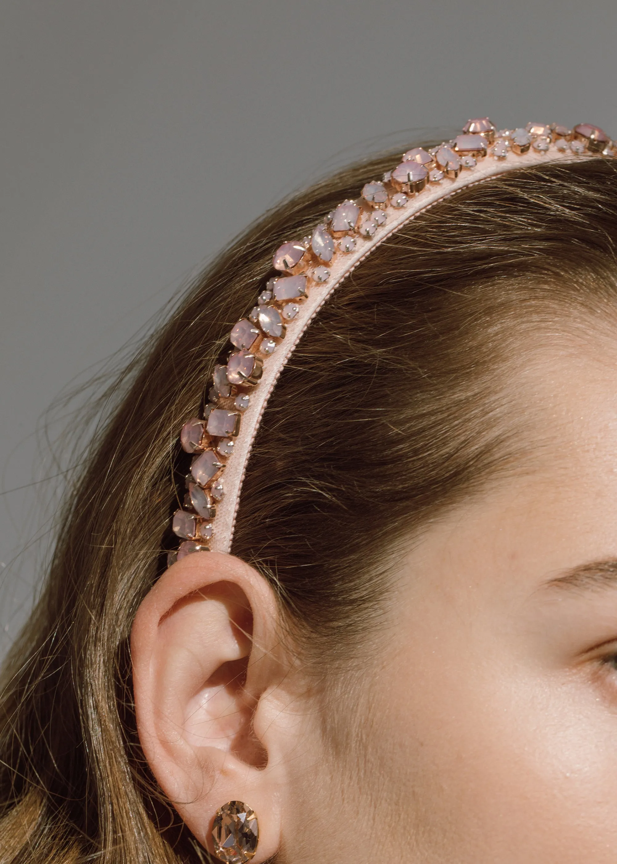 Essen Headband -- Rose Opal