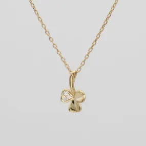 Felicity Mini clover necklace