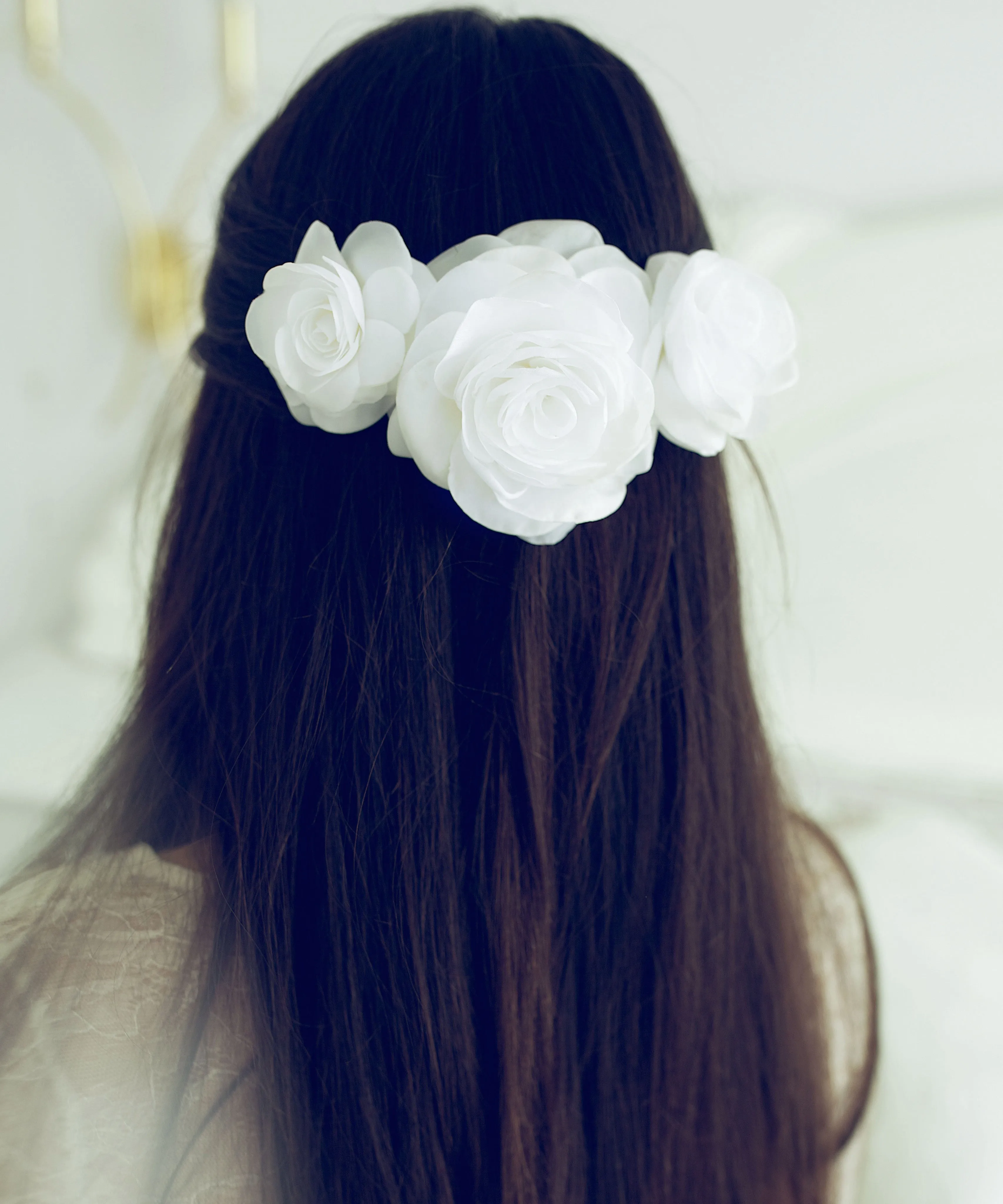 Flower hair piece