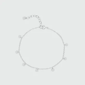 Frascati Silver Multi Disc Bracelet