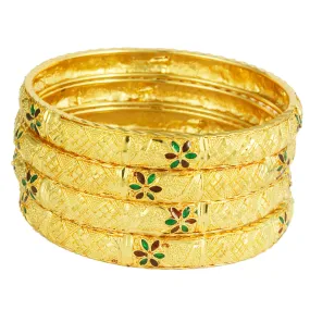 Gold Forming Bangles