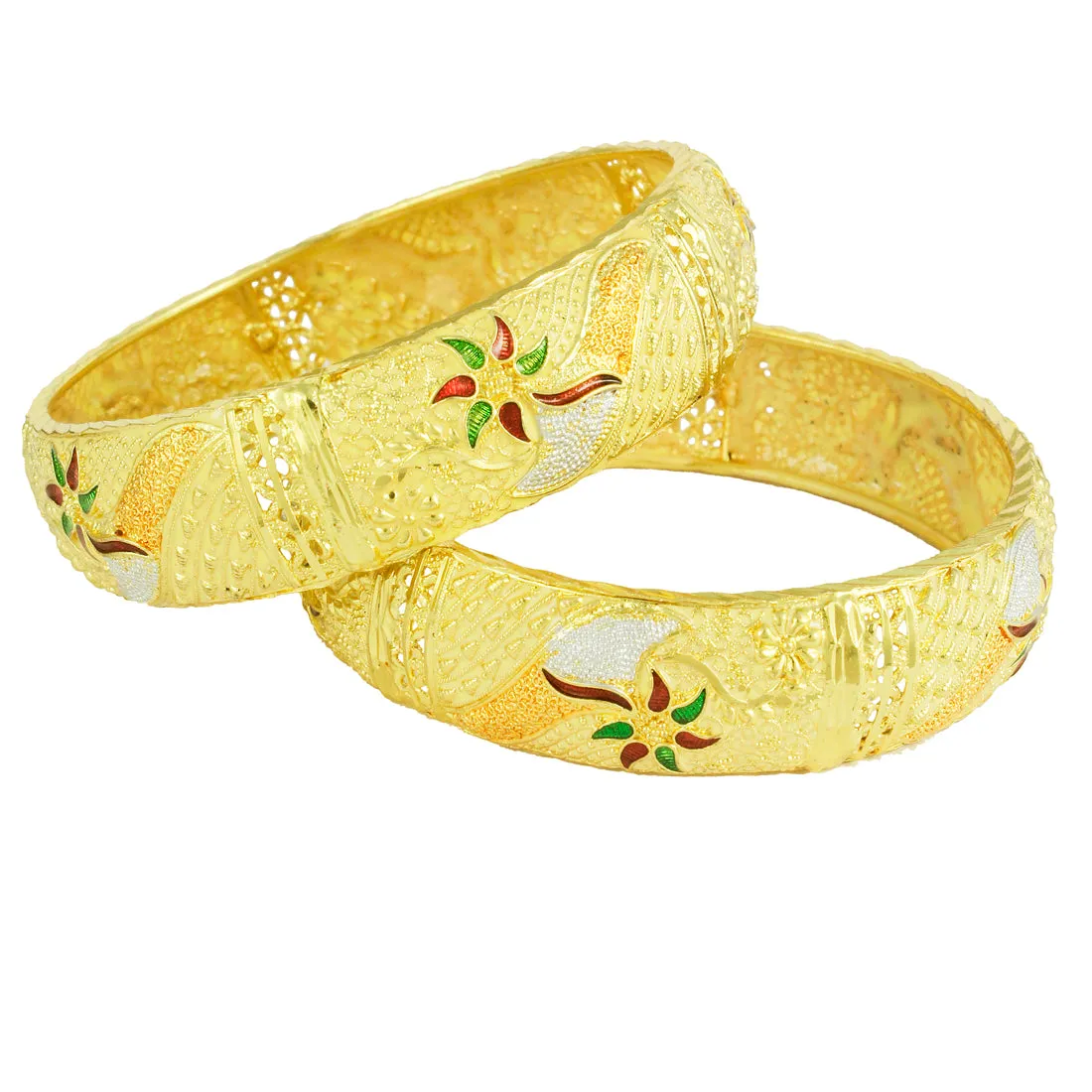 Gold Forming Bangles