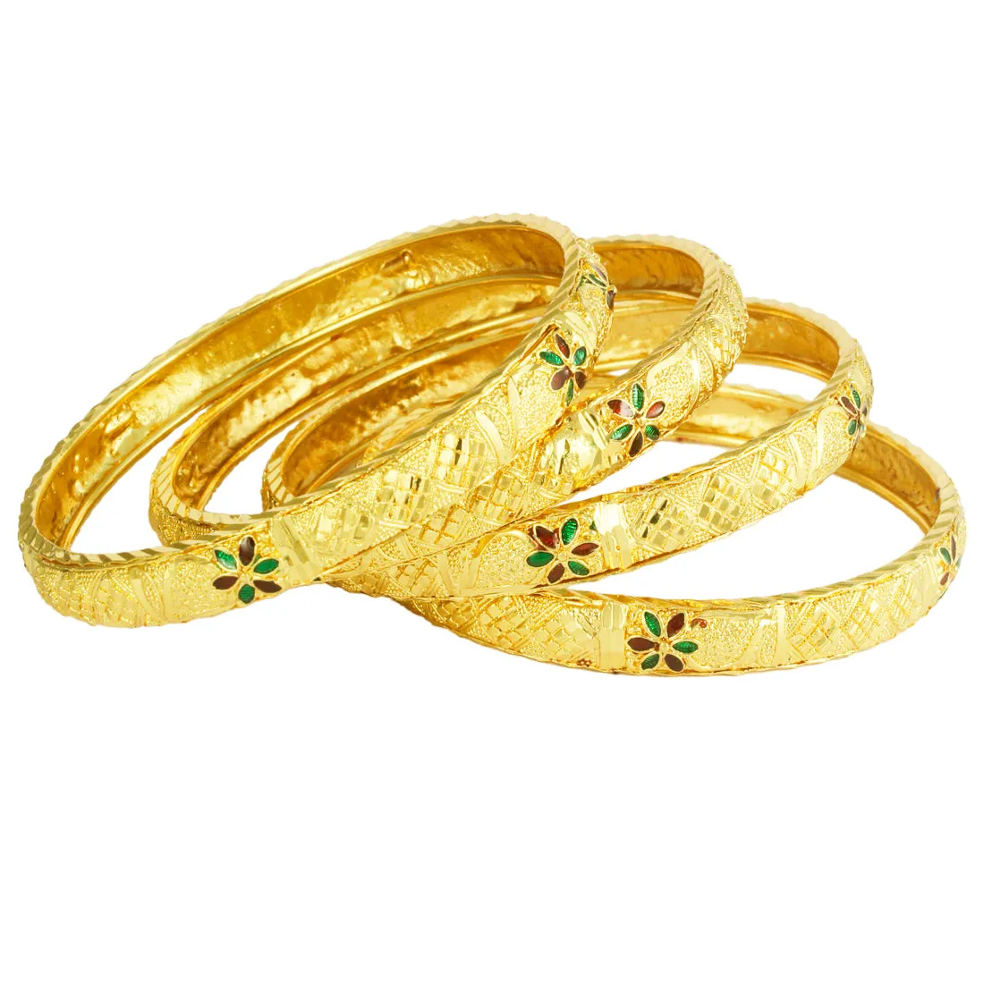 Gold Forming Bangles