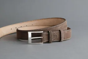 Handmade Made-to-Measure Belt from Hunting Suede