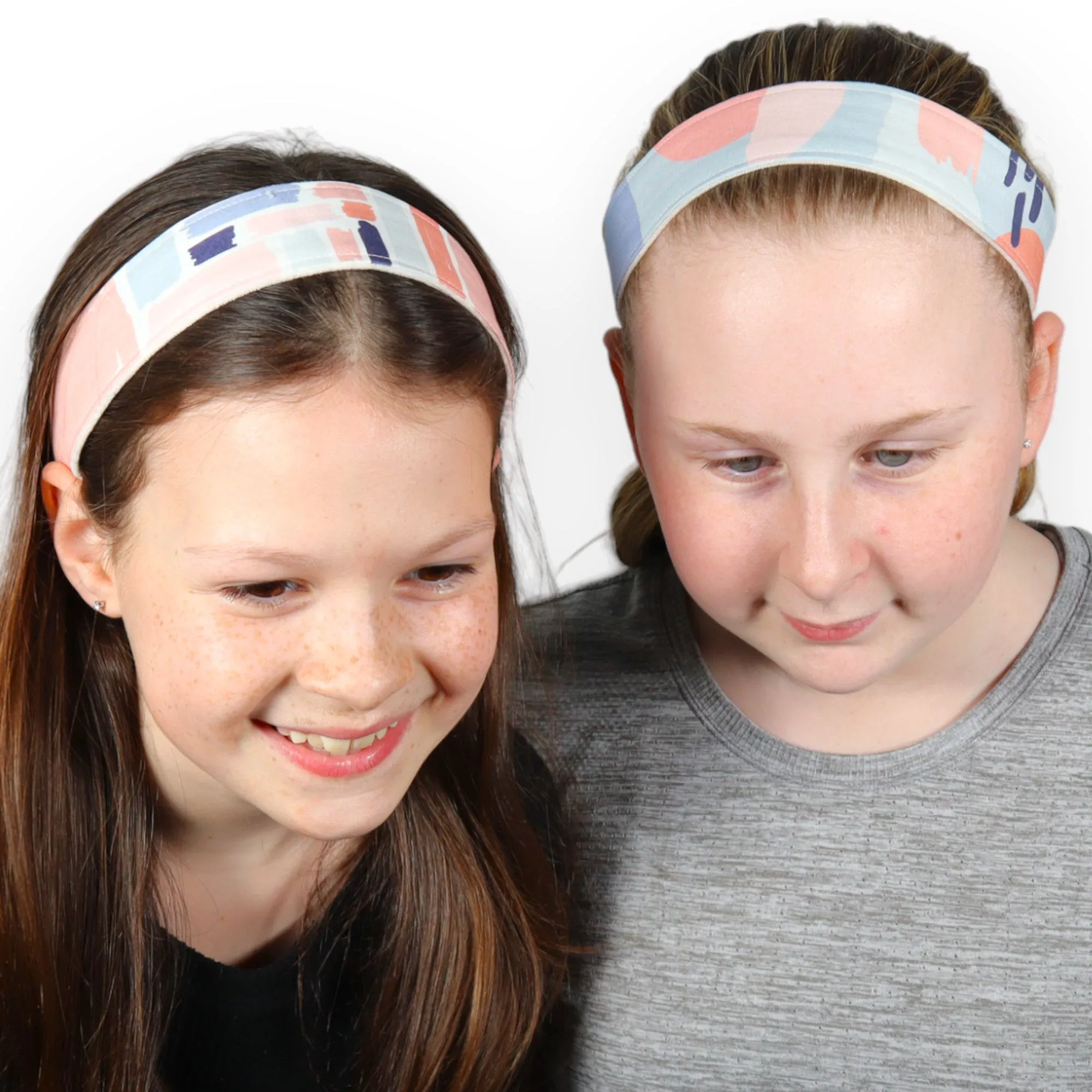 Headband Sewing KIt - Abstract Blue - Makes 4 Headbands