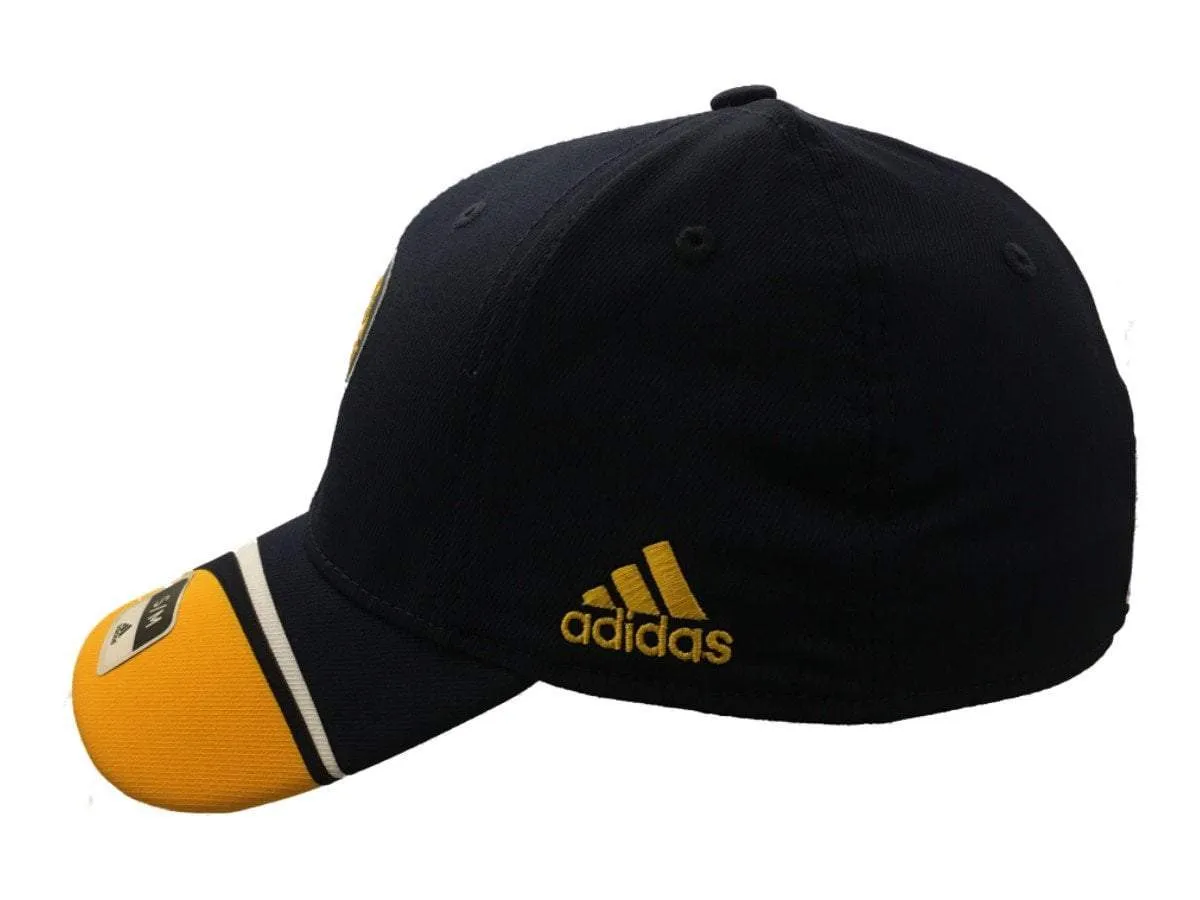 Indiana Pacers Adidas FitMax 70 Navy Structured Fitted Baseball Hat Cap (S/M)