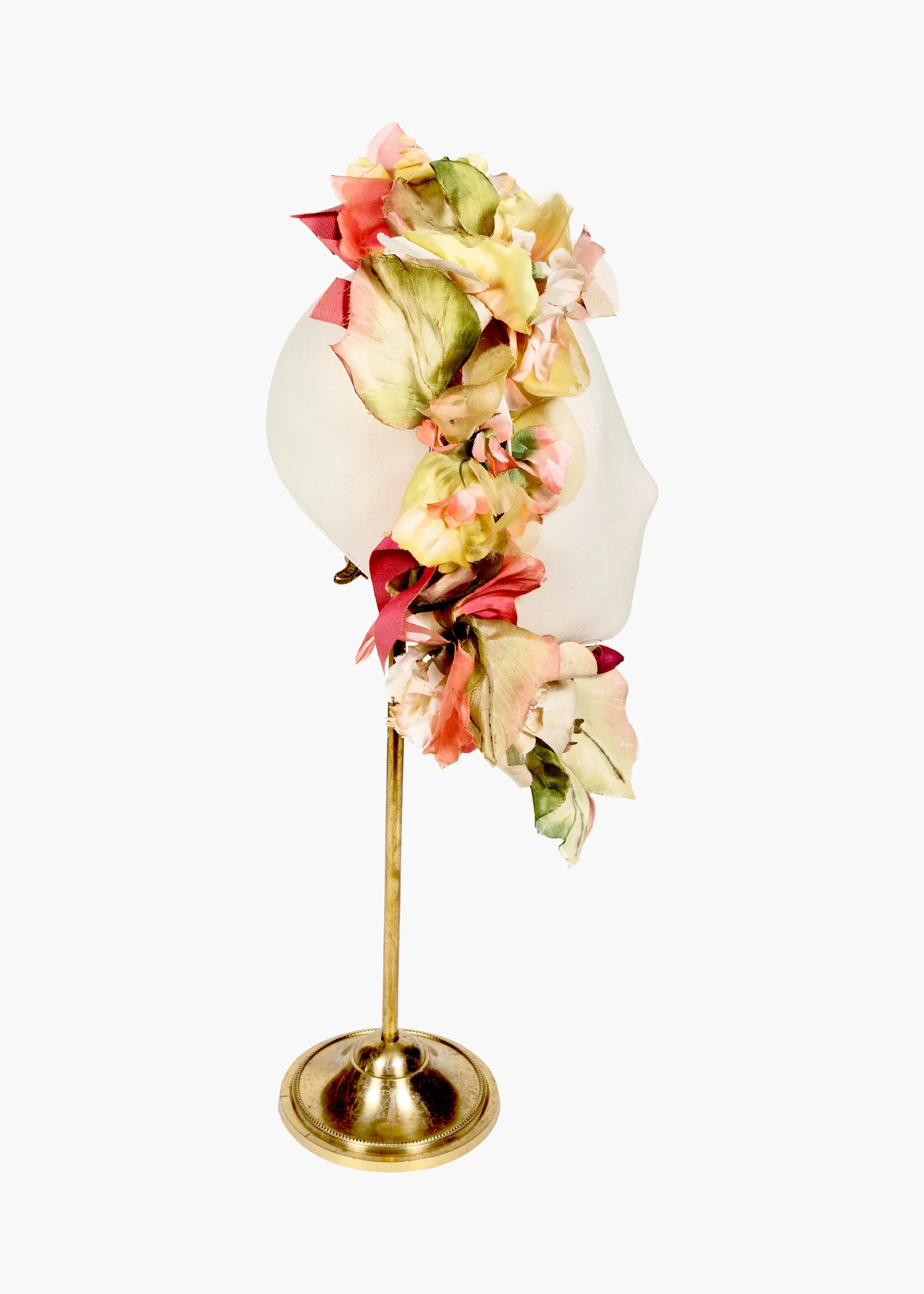 Jennifer Behr x New York Vintage Clementine Cascade Headpiece -- Garden