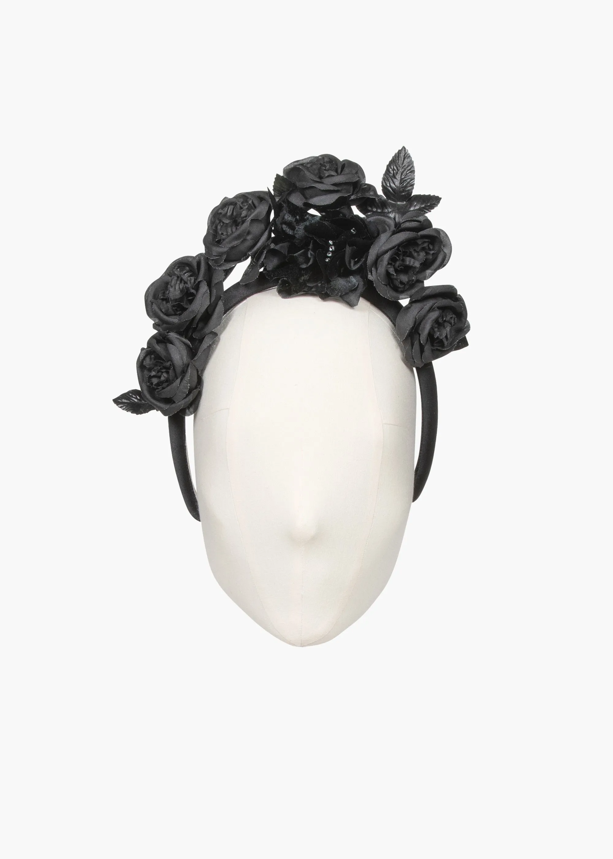 Jennifer Behr x New York Vintage Joan Headband -- Black