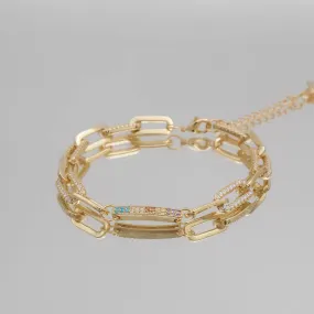 Joelle Paperclip Bracelet