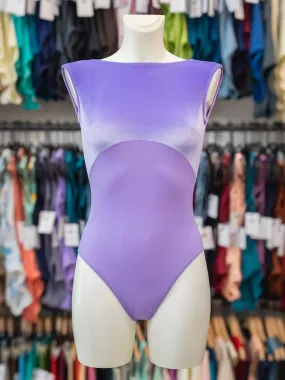 Lilac Velvet Dance Tank Leotard MP255