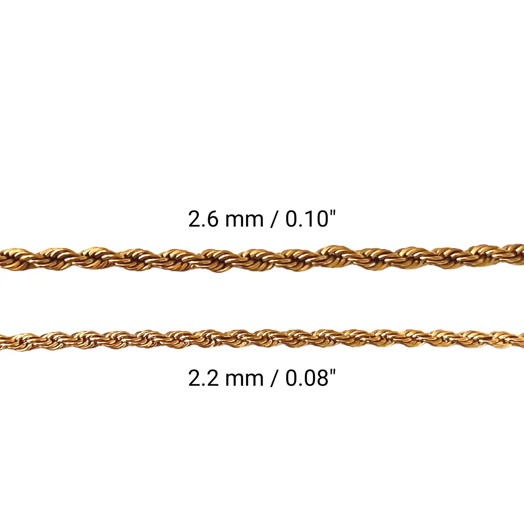 Lizzie Rope Chain Bracelet