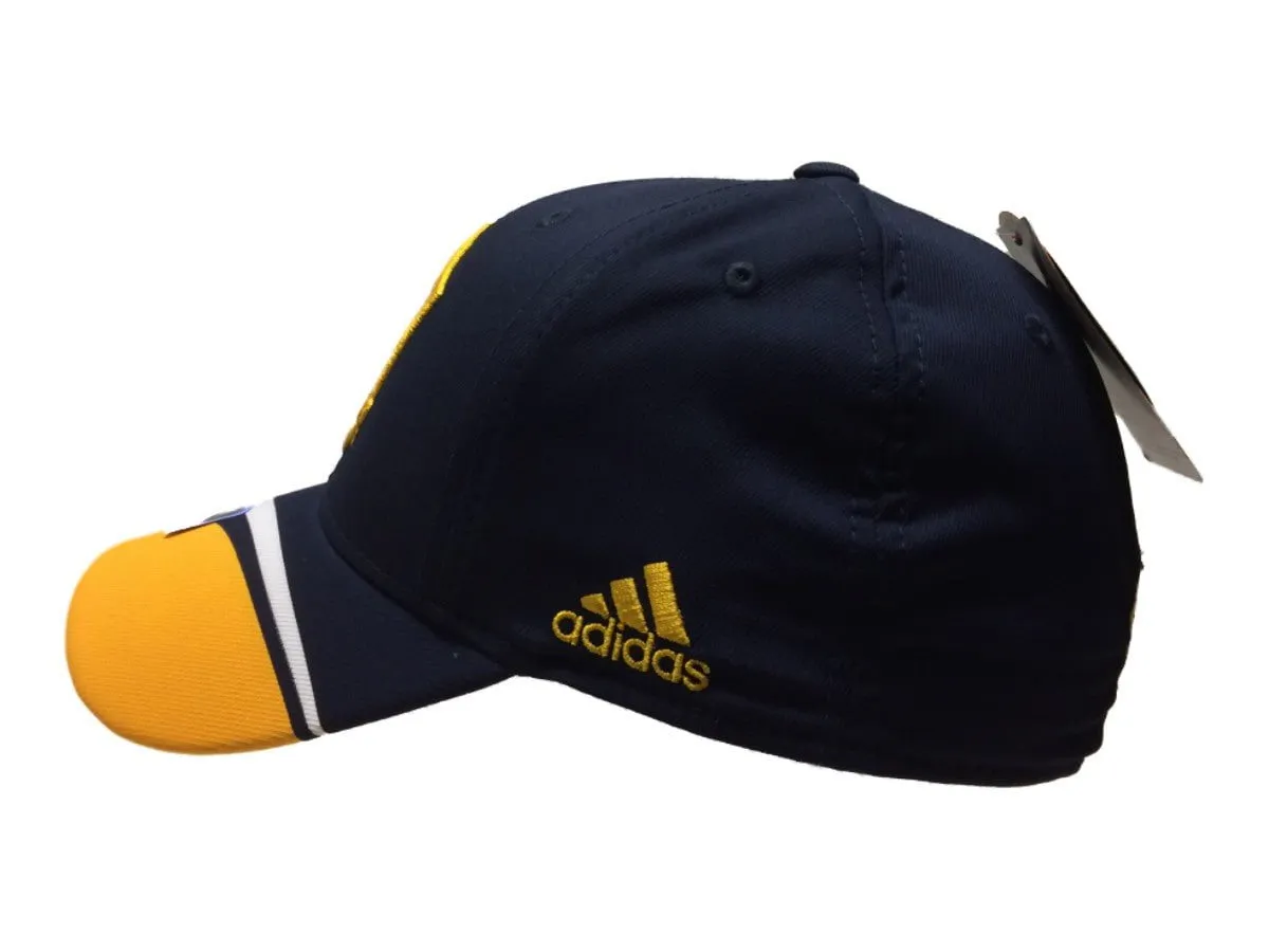 Los Angeles Galaxy Adidas FitMax70 Navy Structured Fitted Baseball Hat Cap (S/M)