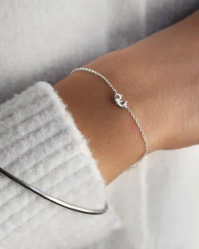 Love Heart bracelet silver