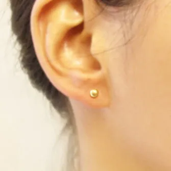 <!--ER580-->small bubble stud earrings