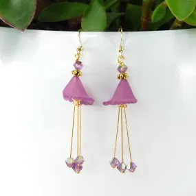 Lucite Dangle Earrings (3 Colors)