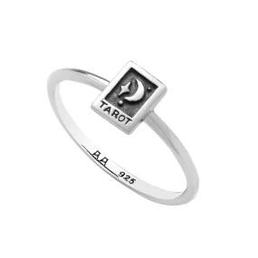 MOON TAROT - Sterling Silver Ring