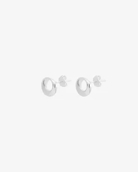 Orbit drop studs silver