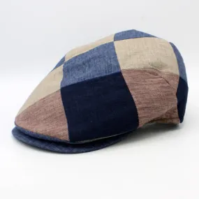 "The Ralph" Italian Patchwork Cap by Hologramme Paris