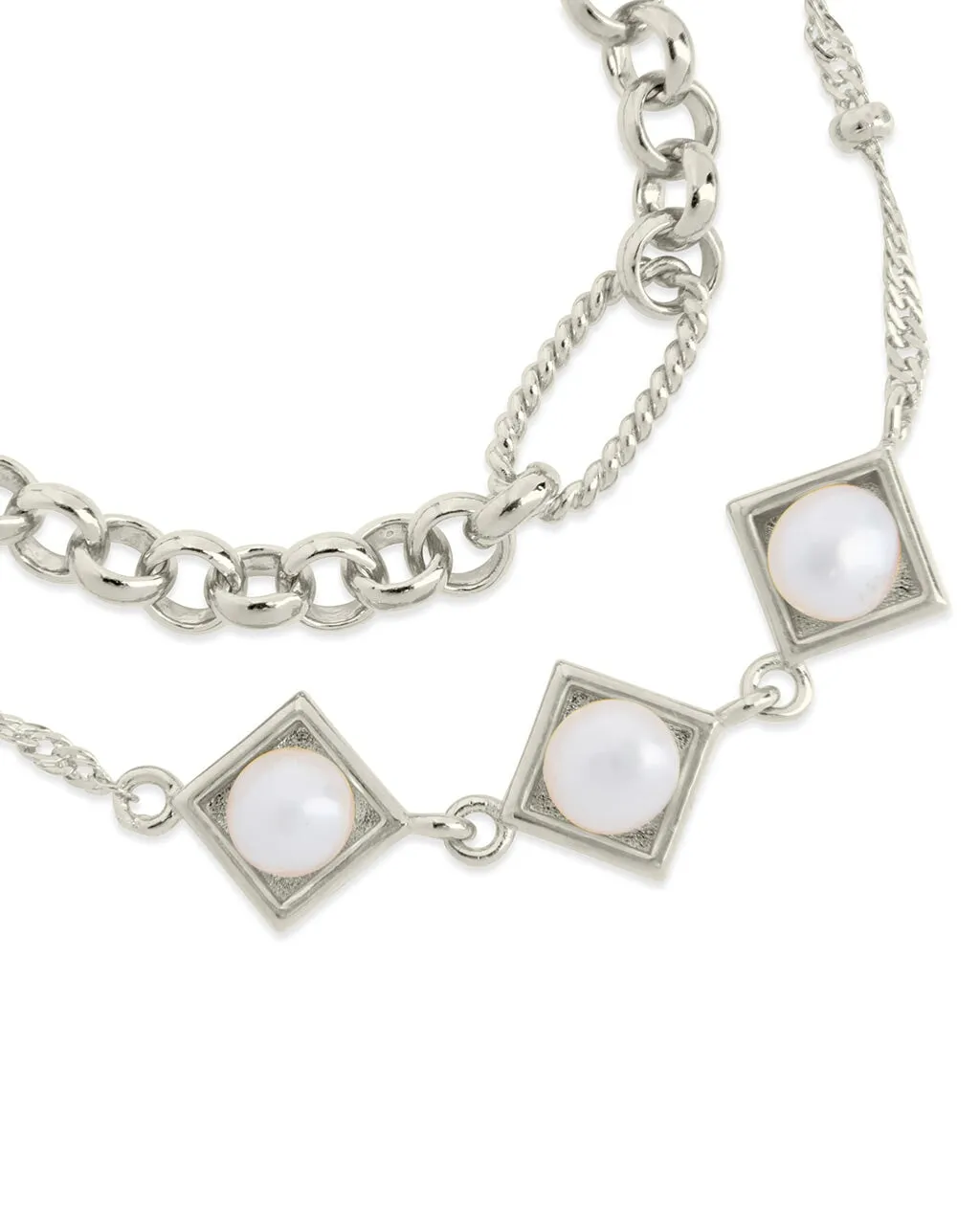 Reine Triple Pearl Bracelet Set