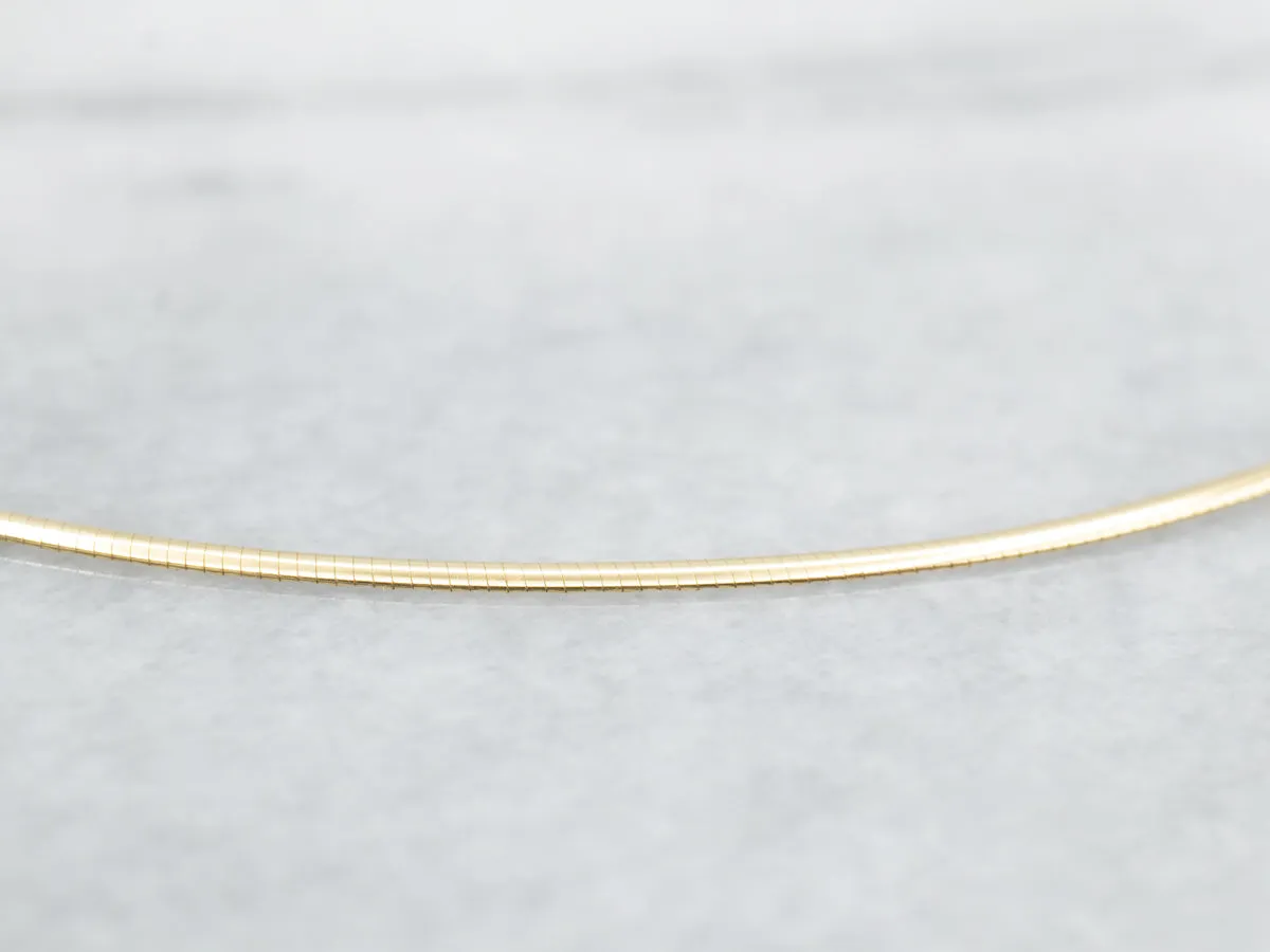 *RESERVED* Thin Omega Chain with Lobster Clasp