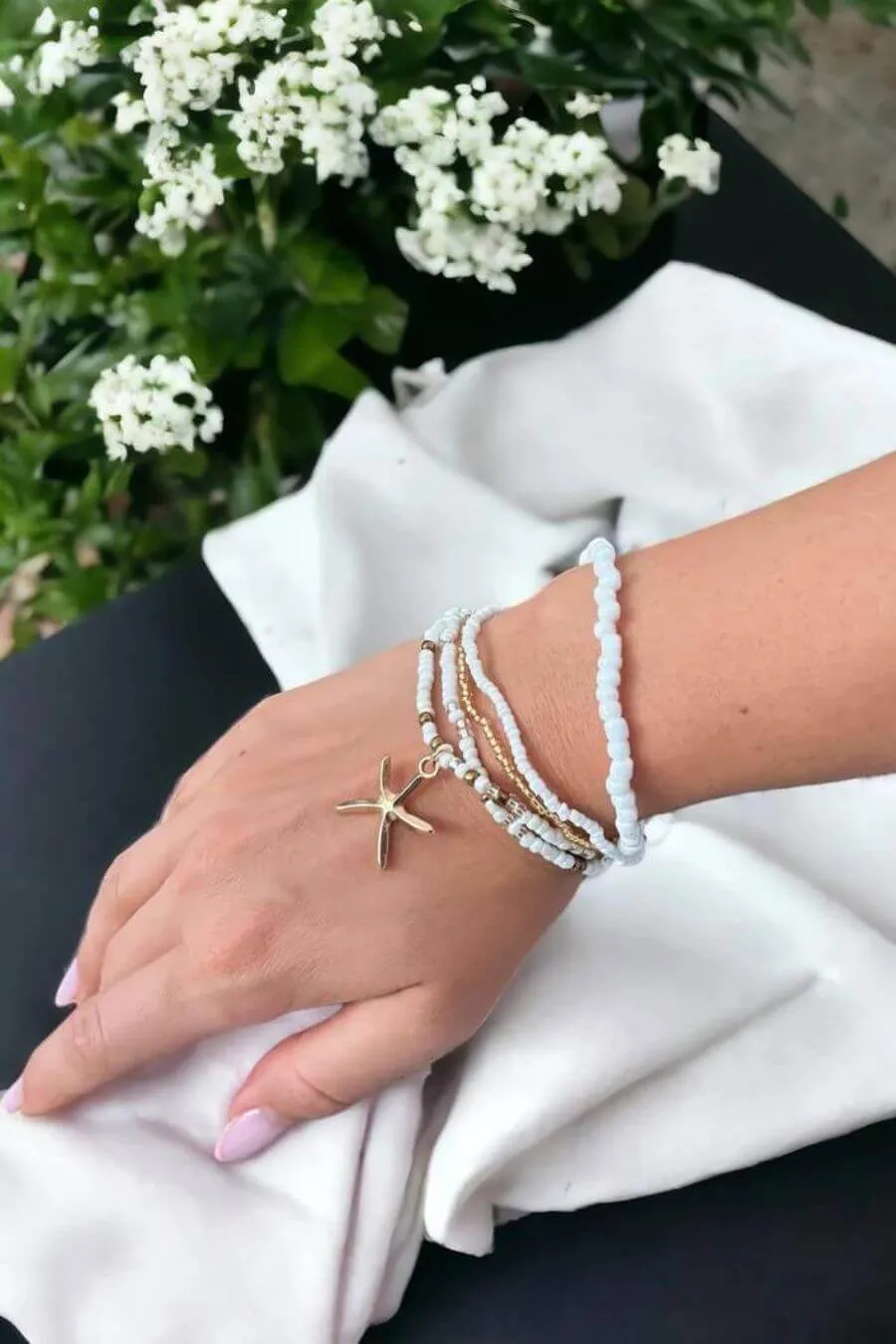 Sea Star Bracelet Stack