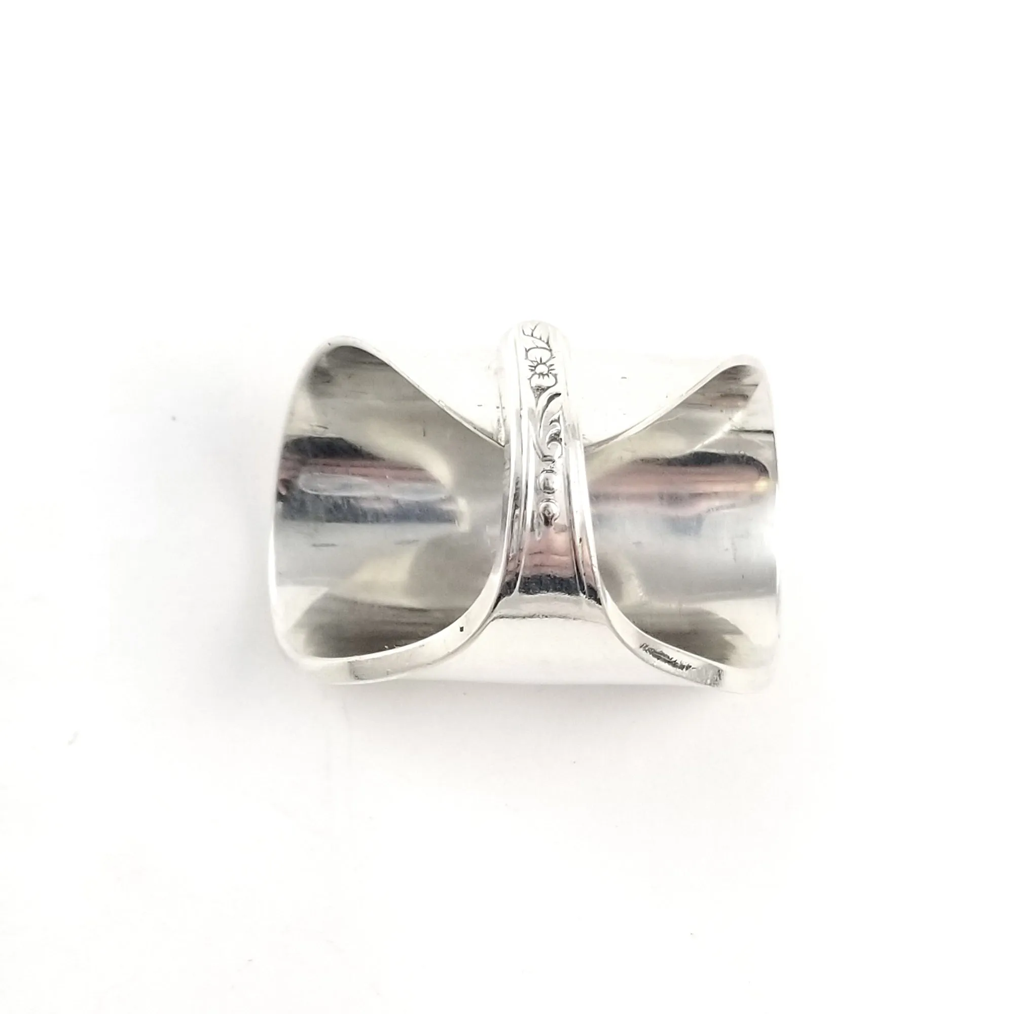 Silver Shield Spoon Ring Your Size