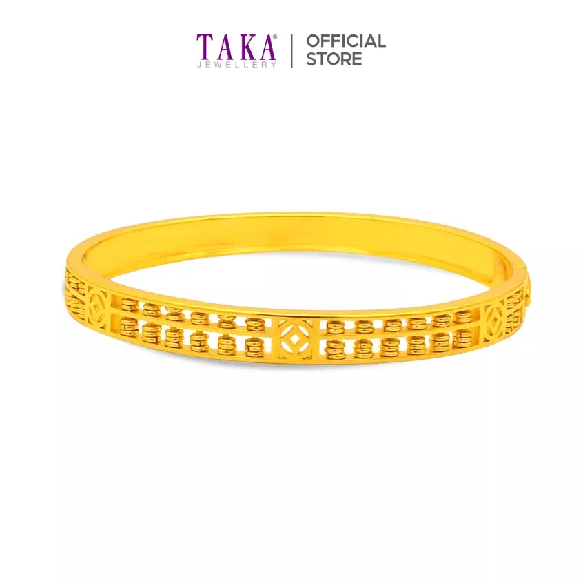 TAKA Jewellery 916 Gold Bangle