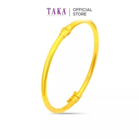 TAKA Jewellery 916 Gold Classic Bangle