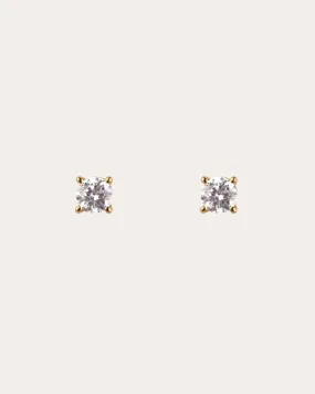 The Essential stud earrings - gold plated