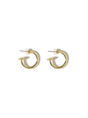 The Small Cecilia Hoop Earrings