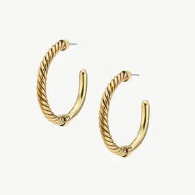 Uzi Hoop Earrings